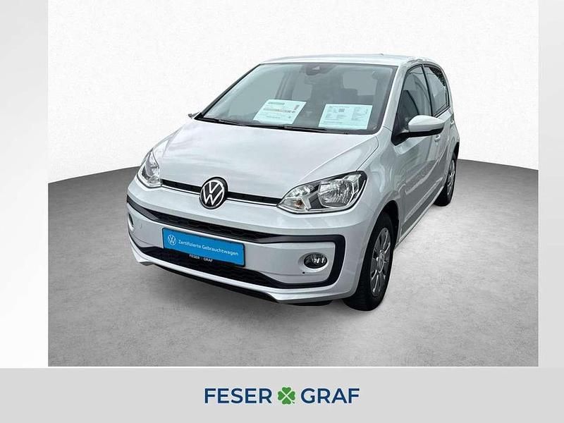 Pure white Gebraucht 2021 VW up! Move Kleinwagen | 11.280 € (Fairer Preis) - Bild 1/4
