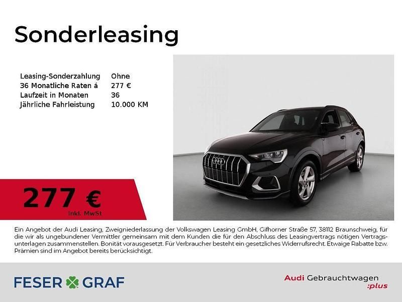 Mythosschwarz metallic Gebraucht 2025 Audi Q3 Advanced Plus SUV | 37.480 € (Guter Preis) - Bild 1/1