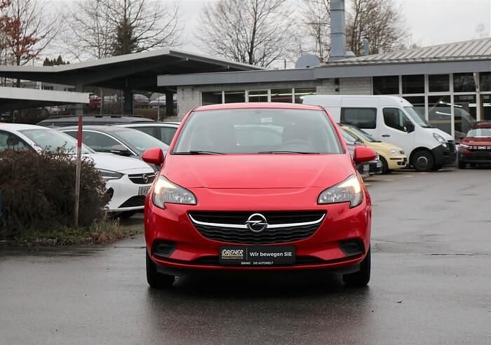 Gebraucht Opel Corsa Selection 69 PS (50 kW) 2017 Lava rot Kleinwagen