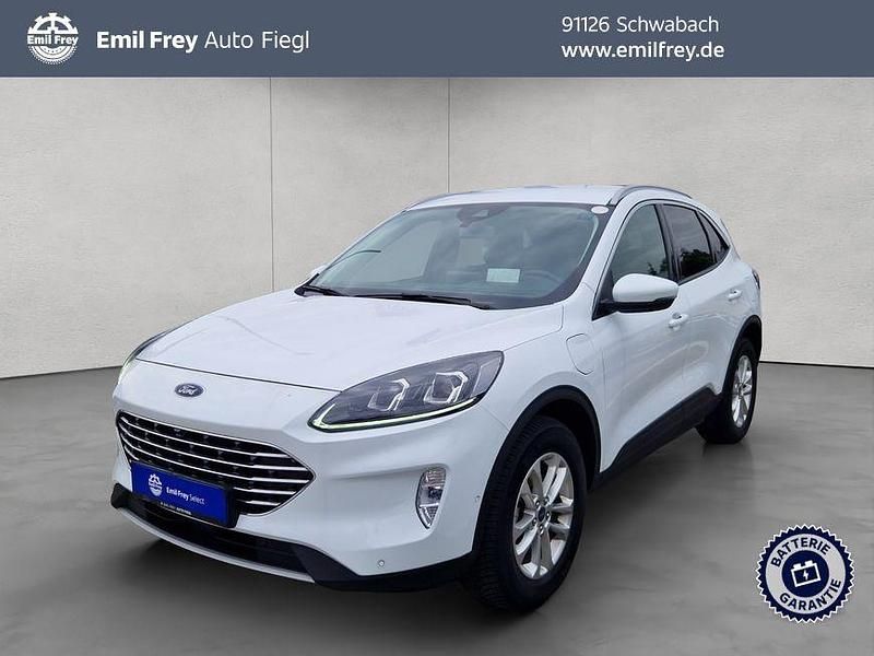 Frozen white Gebraucht 2022 Ford Kuga Titanium X SUV | 25.490 € (Guter Preis) - Bild 1/3