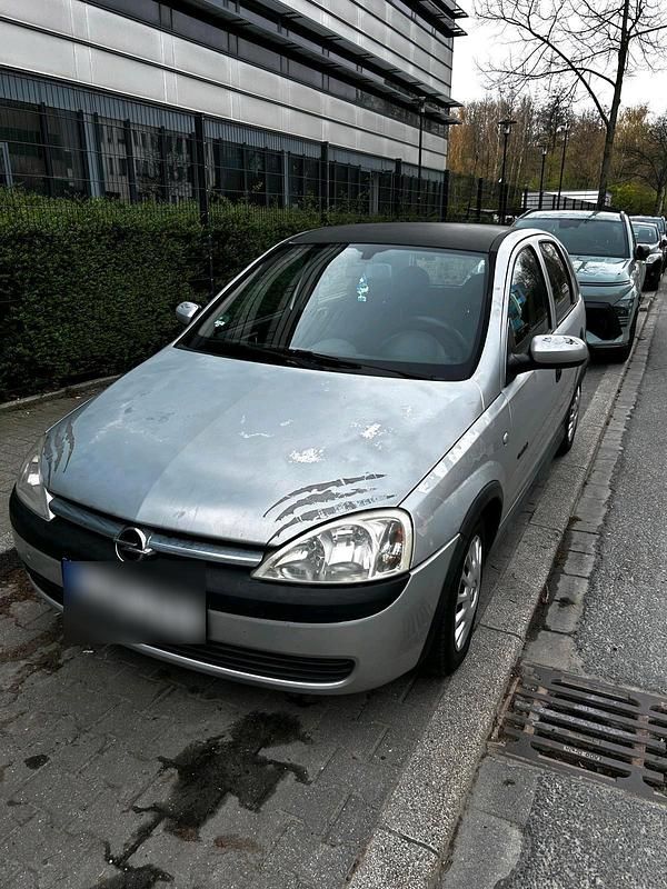 Gebraucht Opel Corsa 75 PS (55 kW) 2003 Silber Kleinwagen