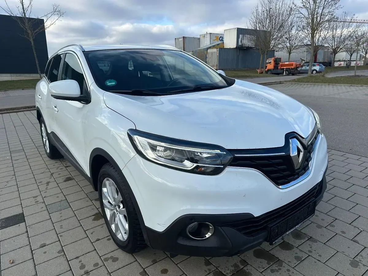 Gebraucht Renault Kadjar Business 110 PS (80 kW) 2017 Weiß SUV