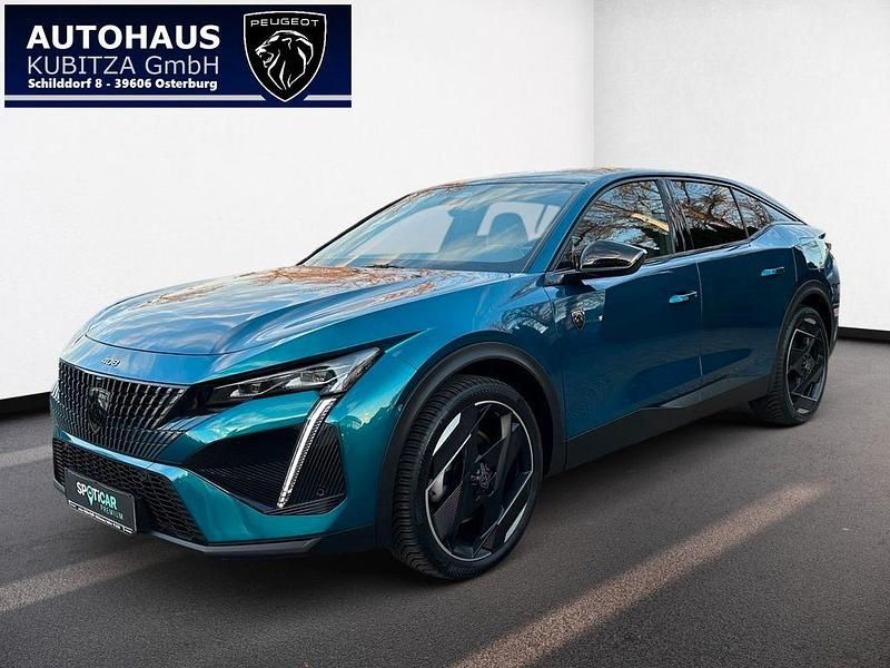 Blau Gebraucht 2024 Peugeot 408 GTi Limousine | 28.450 € (Guter Preis) - Bild 1/4