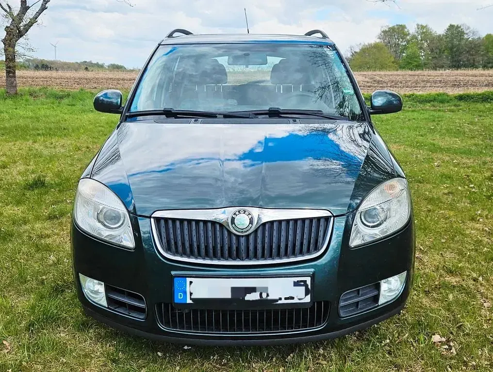 Gebraucht Skoda Fabia Elegance 101 PS (74 kW) 2008 Grün Kombi