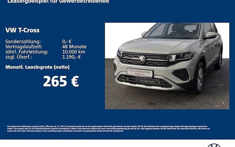 Neu VW T-Cross Life 116 PS (85 kW) 2025 Grau SUV