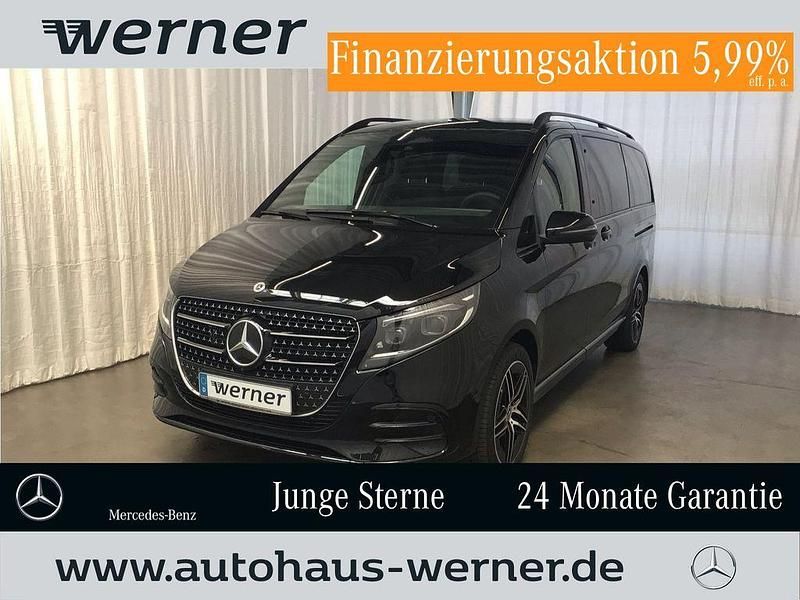 Obsidianschwarz Gebraucht 2024 Mercedes V300 AMG Van / Kleinbus | 84.448 € (Teuer) - Bild 1/4