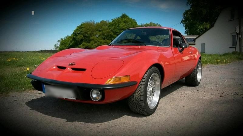 Rot Gebraucht 1973 Opel GT Coupé | 18.499 € - Bild 1/4