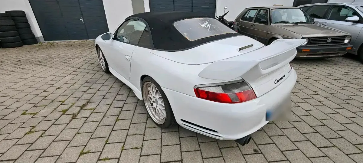 Gebraucht Porsche 911 Carrera Cabriolet 300 PS (220 kW) 1999 Weiß Cabrio