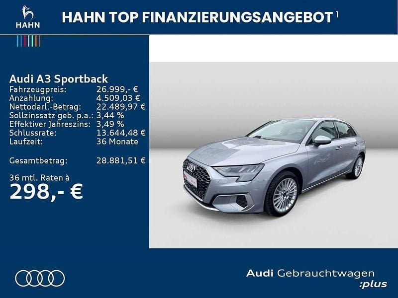 Second-hand Audi A3 Advanced 150 CP (110 kW) 2024 Argintiu Berlinǎ