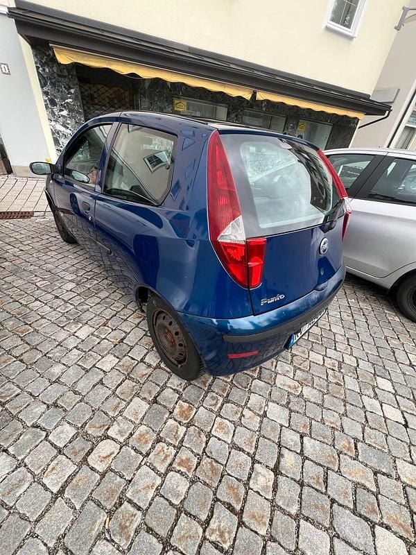 Gebraucht Fiat Punto 2005 Blau Kleinwagen