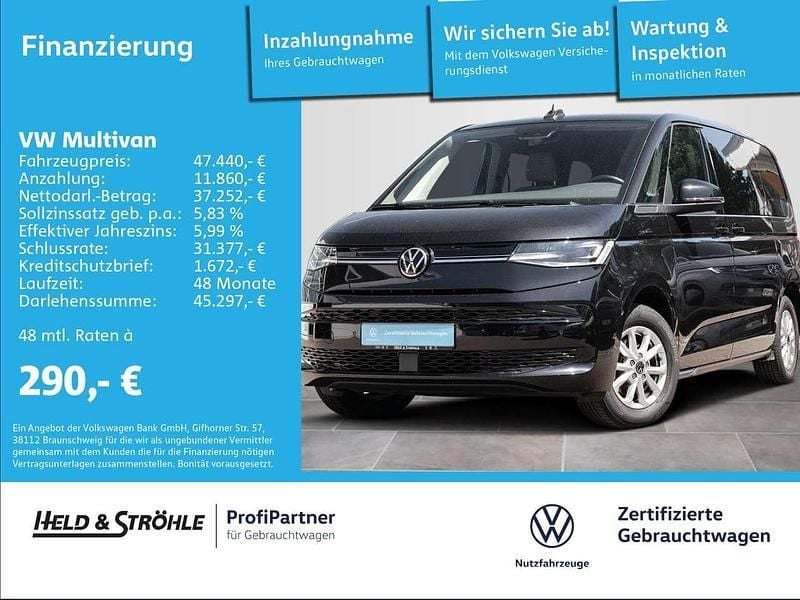 Deep black perleffekt Gebraucht 2023 VW T7 Life Van | 47.440 € (Guter Preis) - Bild 1/3