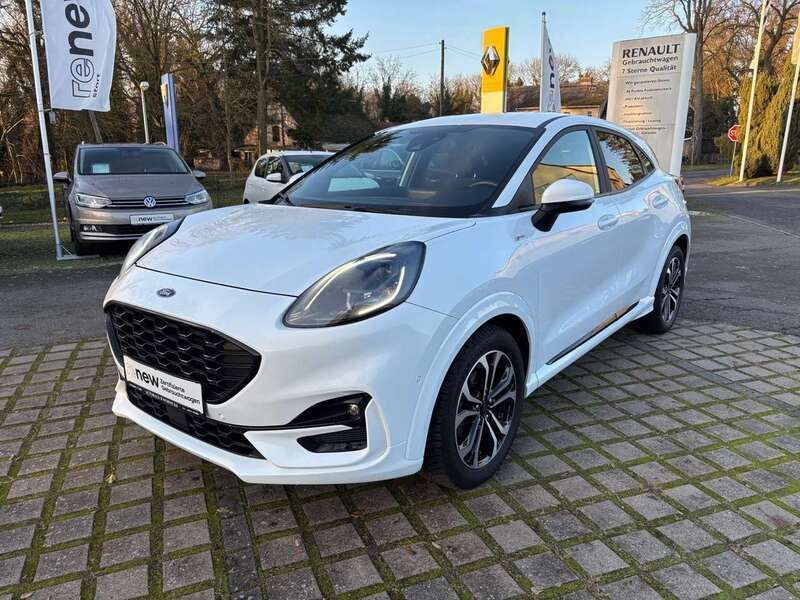 Weiß Gebraucht 2021 Ford Puma ST-Line SUV | 17.290 € (Fairer Preis) - Bild 1/4
