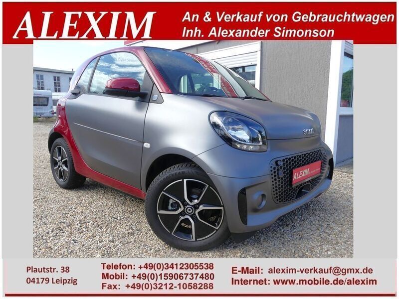 Grau Gebraucht 2022 Smart ForTwo Electric Drive Kleinwagen | 11.900 € (Fairer Preis) - Bild 1/4
