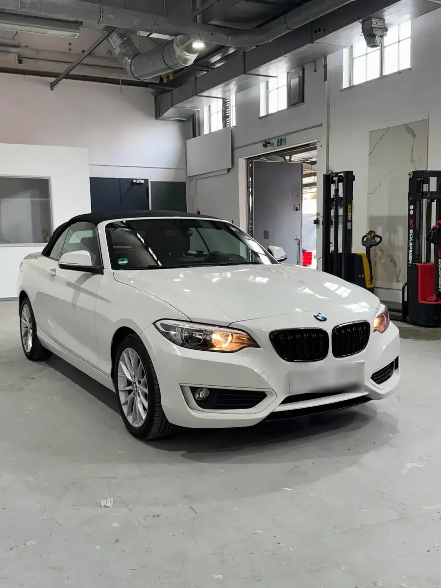 Gebraucht BMW 220 184 PS (135 kW) 2016 Weiß Cabrio