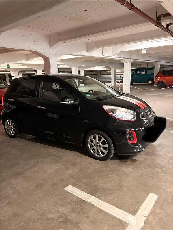 Gebraucht Kia Picanto 86 PS (63 kW) 2016 Schwarz Kleinwagen