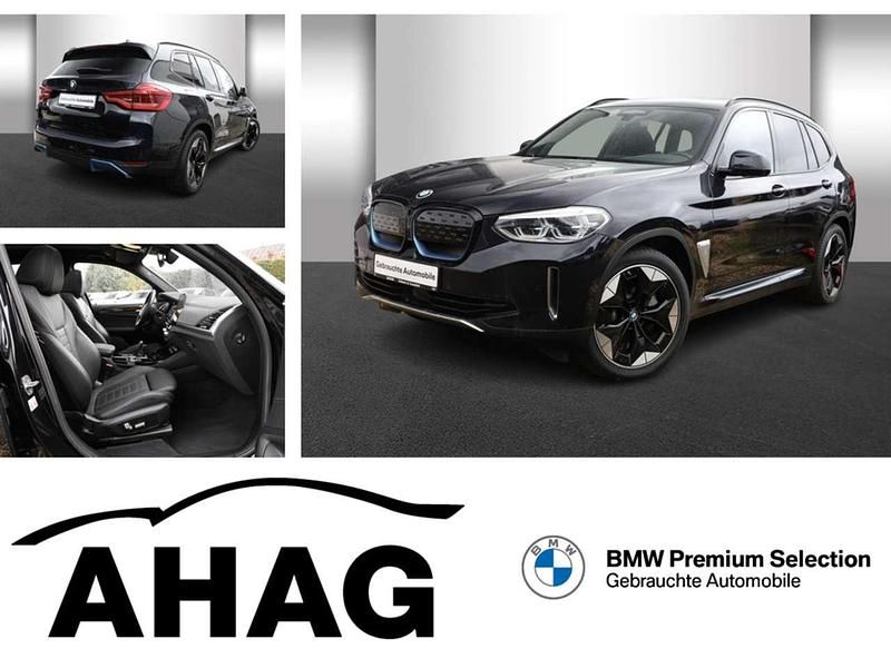 M carbonschwarz metallic Gebraucht 2021 BMW iX3 Impressive SUV | 35.990 € (Fairer Preis) - Bild 1/4