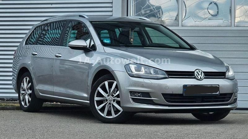 Silber Gebraucht 2013 VW Golf VII Highline Kombi | 9.980 € (Guter Preis) - Bild 1/4