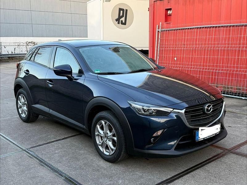 Blau Gebraucht 2018 Mazda CX-3 Exclusive-Line SUV | 12.400 € (Guter Preis) - Bild 1/4