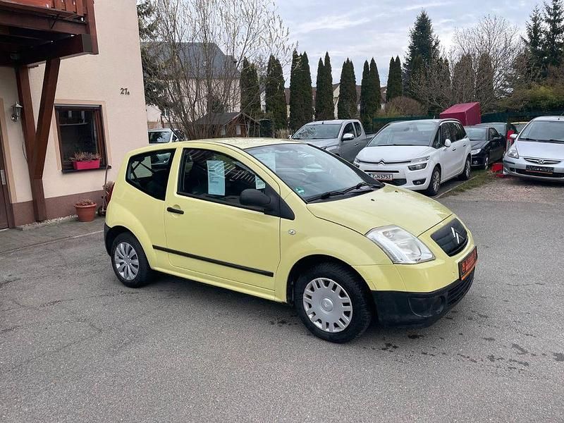 Gebraucht Citroën C2 Advance 60 PS (44 kW) 2007 Gelb Kleinwagen