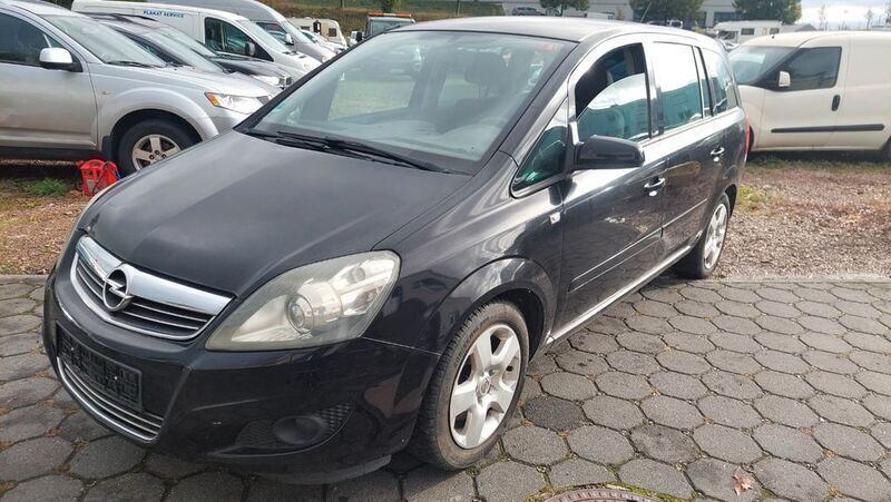 Saphirschwarz mi2 Gebraucht 2009 Opel Zafira Edition Van / Kleinbus | 2.000 € (Superpreis) - Bild 1/4