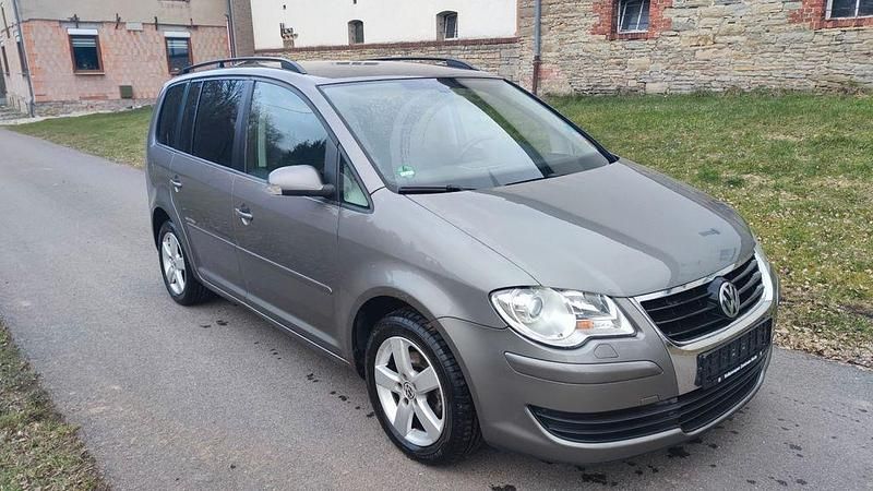Gebraucht VW Touran 109 PS (80 kW) 2008 Grau Van / Kleinbus