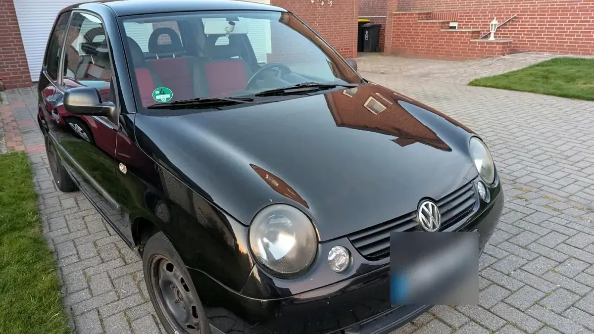 Gebraucht VW Lupo 60 PS (44 kW) 2002 Schwarz Kleinwagen