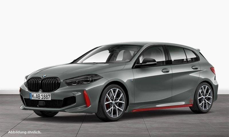 Grau Gebraucht 2022 BMW 128 Performance Limousine | 29.907 € (Guter Preis) - Bild 1/3