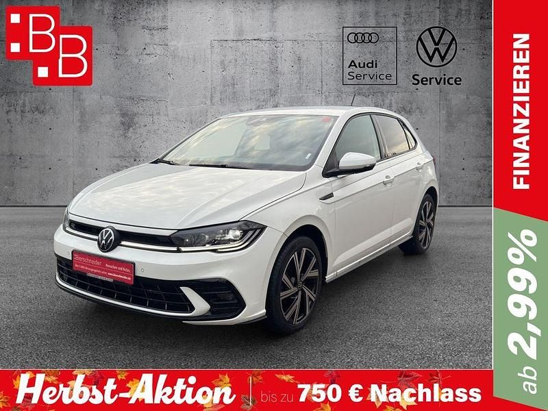 Pure white Gebraucht 2024 VW Polo R-line Limousine | 22.450 € (Fairer Preis) - Bild 1/3