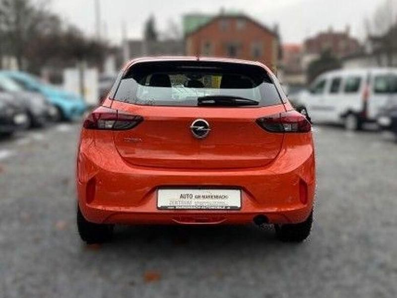 Gebraucht Opel Corsa Elegance 75 PS (55 kW) 2021 Power orange met./dach diamant schwarz m (metallic) Kleinwagen