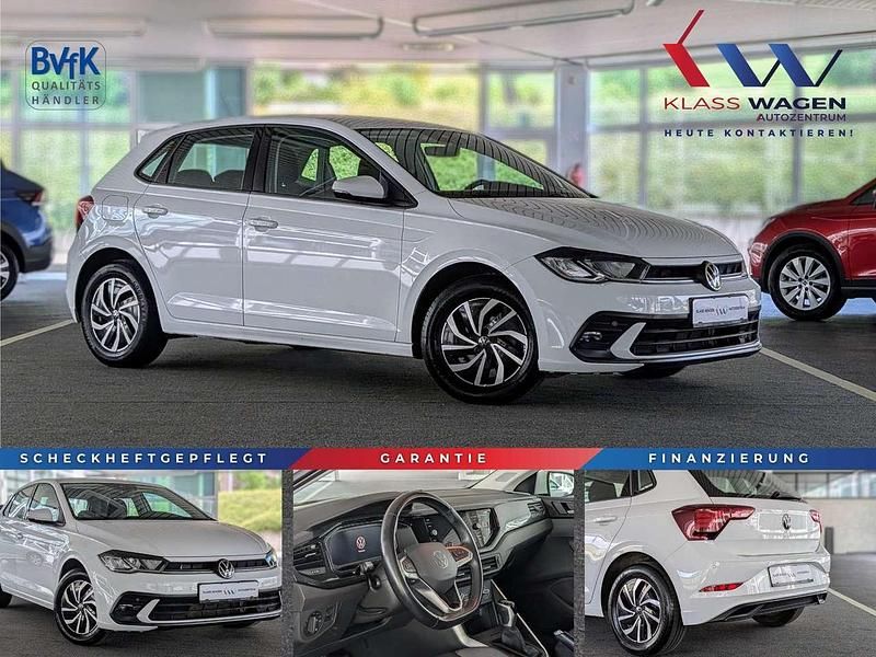 Pure white uni Gebraucht 2023 VW Polo Life Kleinwagen | 16.400 € (Guter Preis) - Bild 1/4