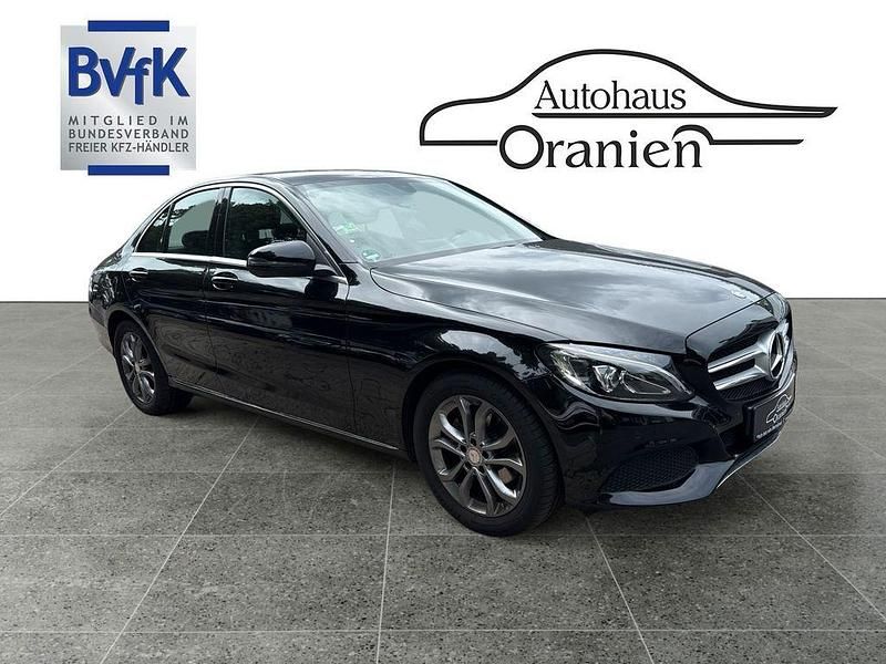 Schwarz Gebraucht 2016 Mercedes C180 Avantgarde Limousine | 15.490 € (Guter Preis) - Bild 1/4