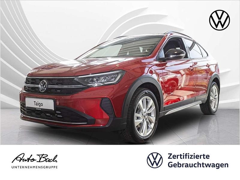 Rot (kings red metallic) Gebraucht 2025 VW Taigo Goal SUV | 25.480 € (Teuer) - Bild 1/4