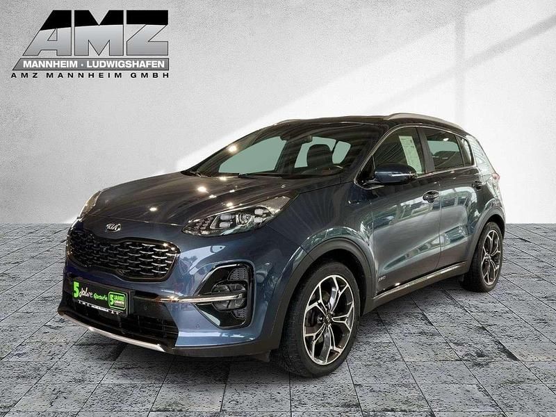 (cb7) cosmoblau met. Gebraucht 2018 Kia Sportage GT-Line SUV | 20.590 € (Fairer Preis) - Bild 1/4