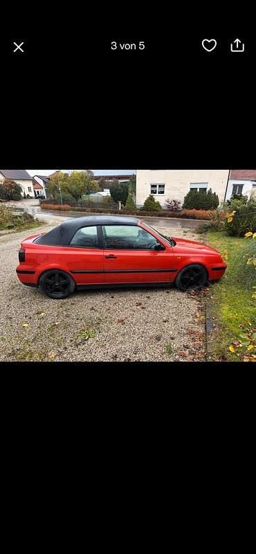 Gebraucht VW Golf Cabriolet 100 PS (73 kW) 1998 Orange Cabrio