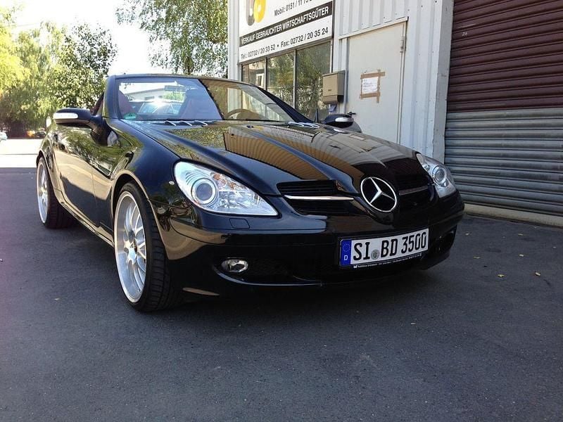 Gebraucht Mercedes SLK350 272 PS (200 kW) 2004 Schwarz Cabrio