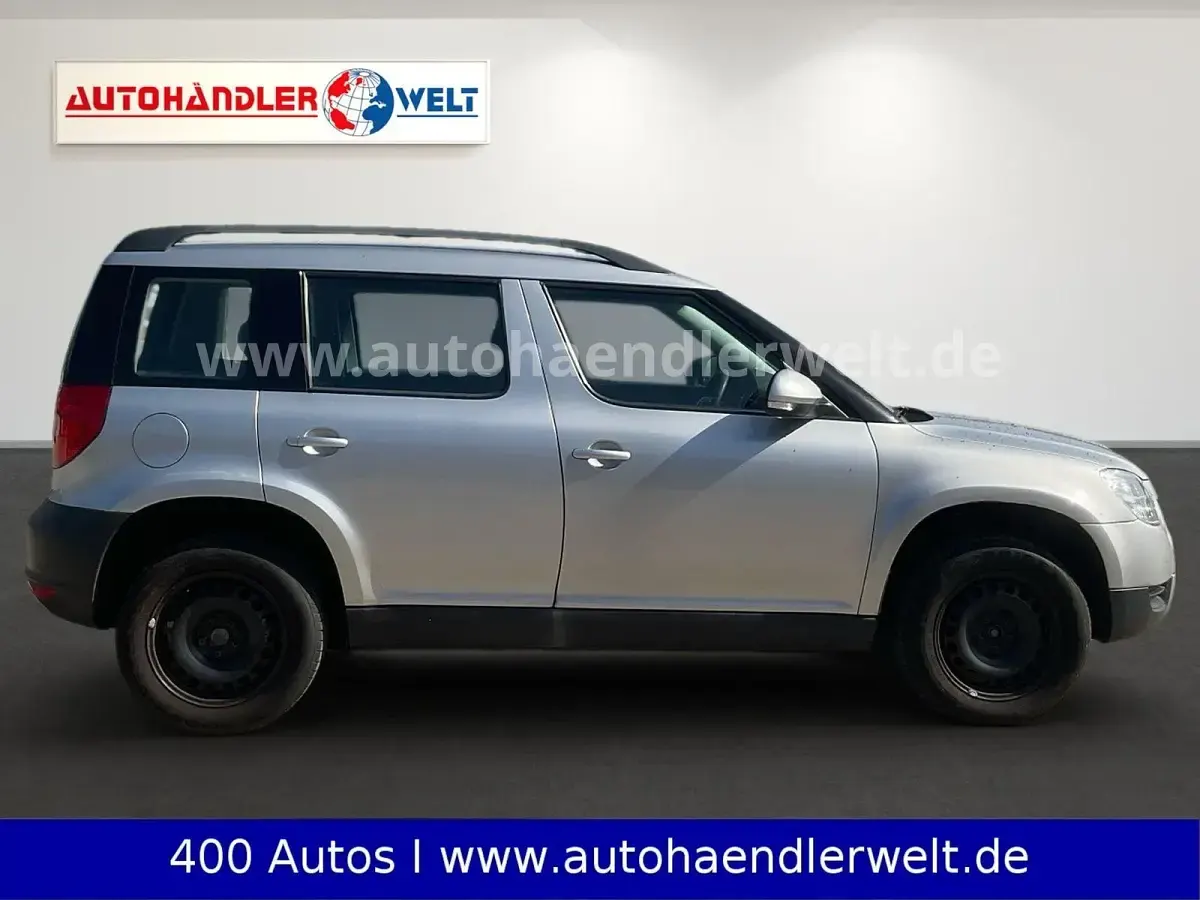 Gebraucht Skoda Yeti Active 105 PS (77 kW) 2010 Silber SUV