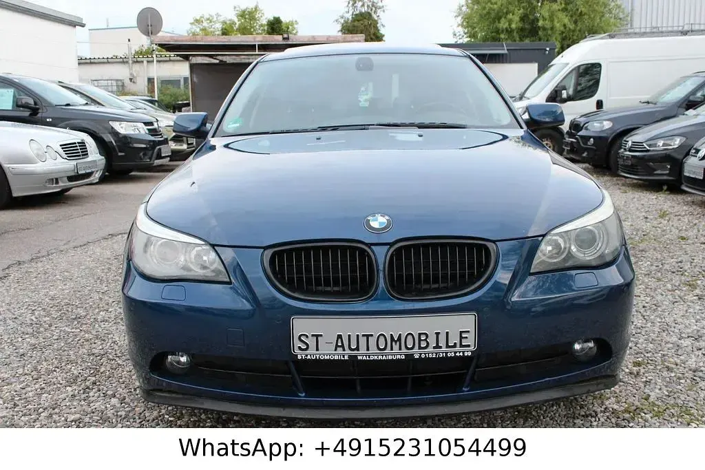 Gebraucht BMW 520 170 PS (125 kW) 2004 Blau Limousine