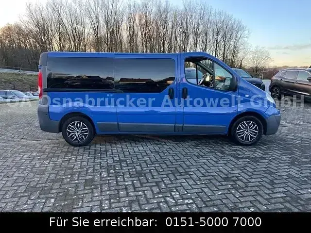 Gebraucht Renault Trafic 90 PS (66 kW) 2007 Blau Van / Kleinbus