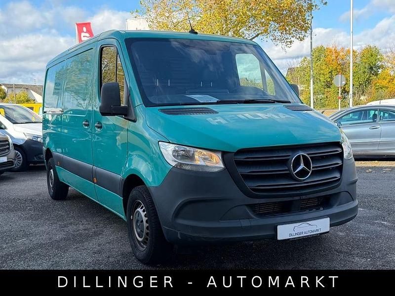 Gebraucht Mercedes Sprinter 114 PS (83 kW) 2021 Grün Van