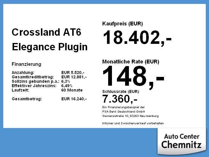 Gebraucht Opel Crossland Elegance 131 PS (96 kW) 2023 Grau SUV