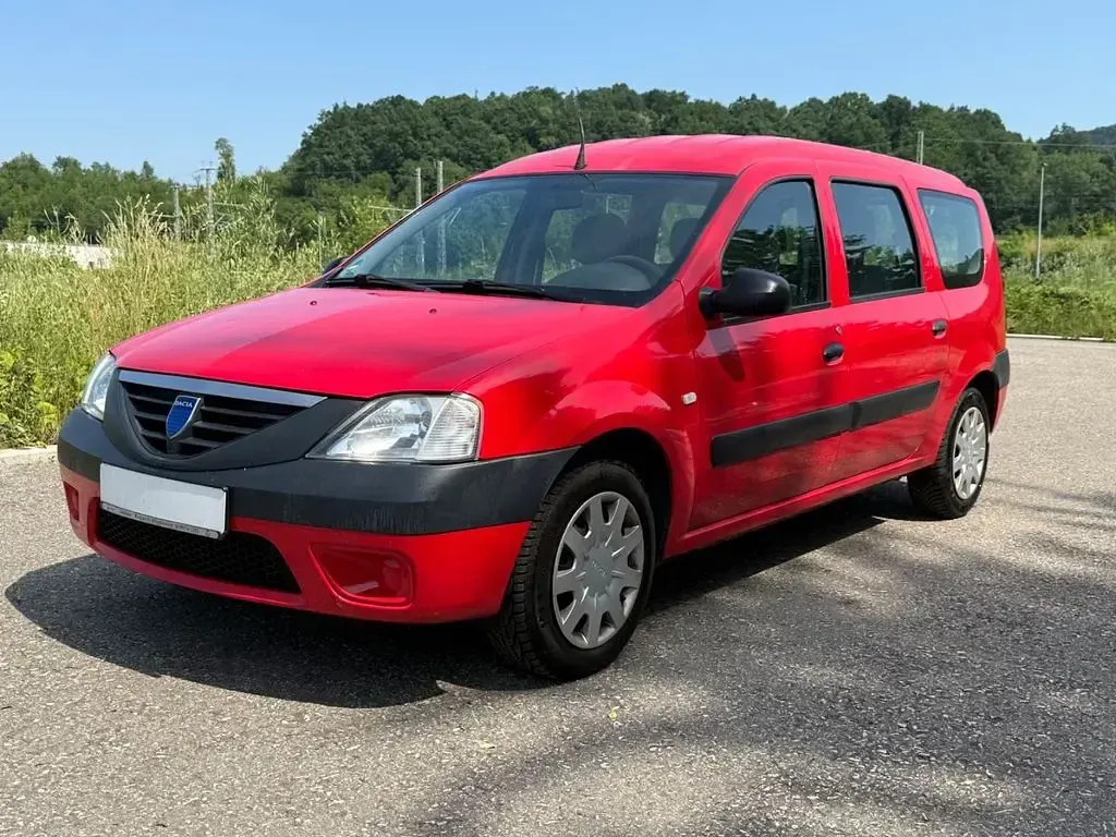 Gebraucht Dacia Logan 87 PS (63 kW) 2007 Rot Kombi