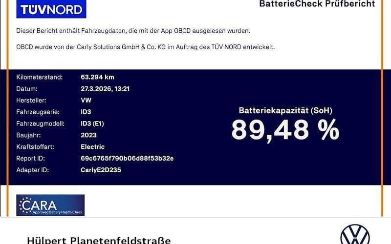 Gebraucht VW ID.3 Pure 110 kW (150 PS) 2022 Grau Kleinwagen