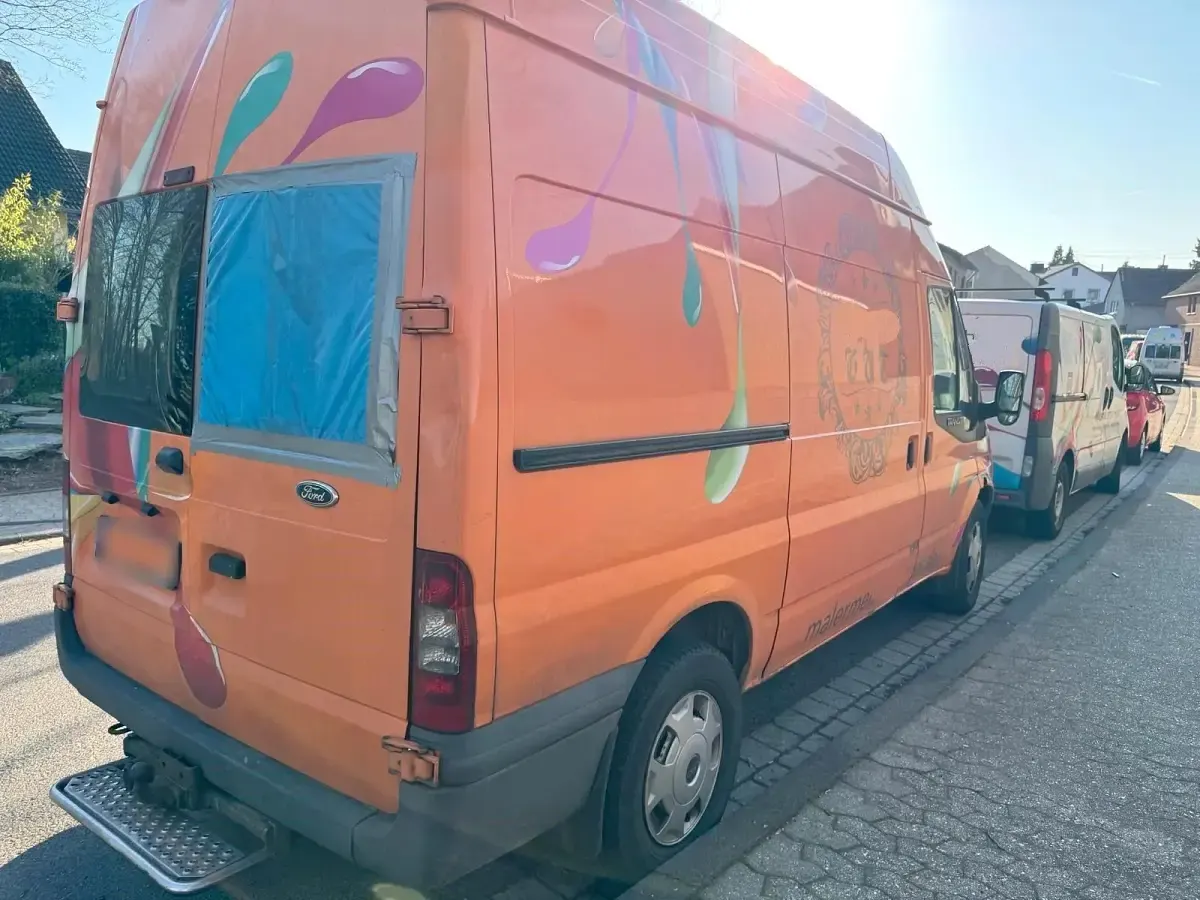 Gebraucht Ford Transit 116 PS (85 kW) 2010 Orange Pickup