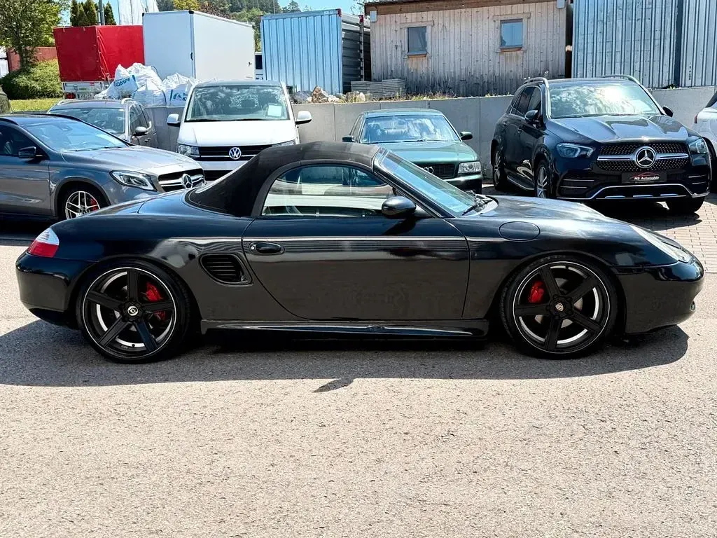 Gebraucht Porsche Boxster 220 PS (161 kW) 2000 Silber Cabrio