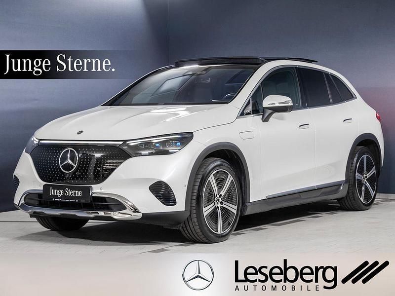 Diamantweiß bright Gebraucht 2023 Mercedes EQE350 Electric Art SUV | 63.980 € (Guter Preis) - Bild 1/4