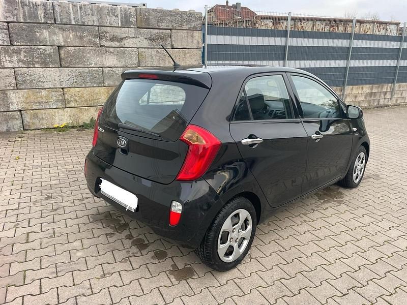 Gebraucht Kia Picanto 69 PS (50 kW) 2011 Schwarz Kleinwagen