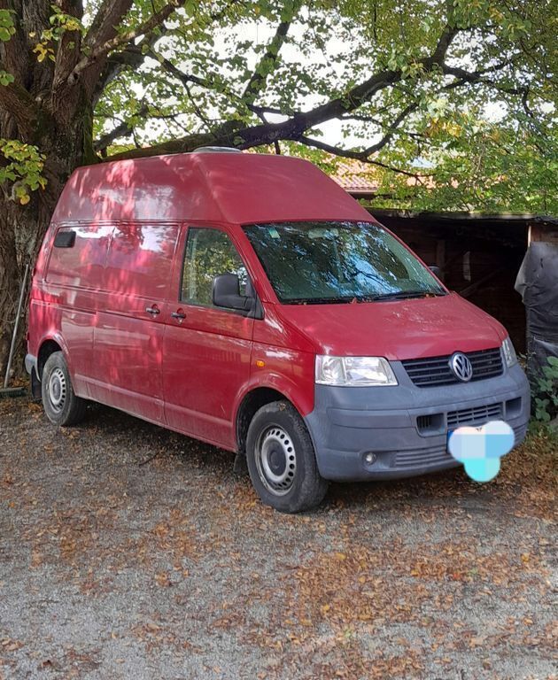 Rot Gebraucht 2005 VW T5 Van | 10.000 € (Superpreis) - Bild 1/4