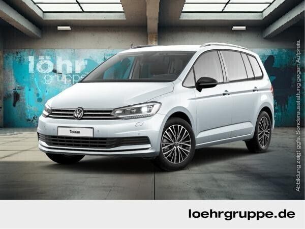 Neu VW Touran Goal 122 PS (89 kW) 2025 Grau (uranograu) Van / Kleinbus