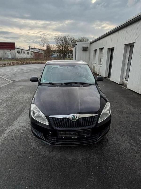 Gebraucht Skoda Fabia 2012 Schwarz Kleinwagen