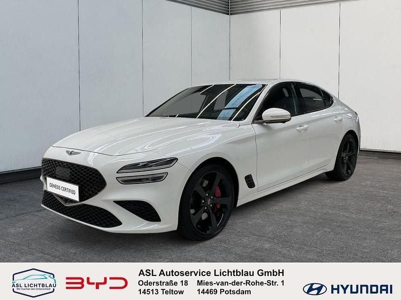 Alta white Gebraucht 2023 Genesis G70 Sport Limousine | 29.950 € (Superpreis) - Bild 1/4